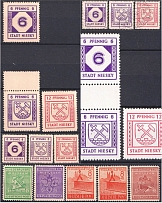 1945 Meissen, Niesky, Local Issue, Germany (5 Sets, MNH/MH/Cancelled)