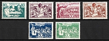 1938 The Children of the USSR, Soviet Union, USSR, Russia (Zv. 522 - 528, CV $85)