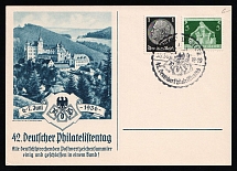 1936 '42nd German Philatelists' Convention', Propaganda Postal stationery, Third Reich Nazi Germany