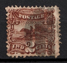 1869 2C United States (Sc. 113, Used, CV $80)