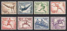 1936 Third Reich, Germany (Mi. 609 - 616, Full Set, CV $160)