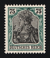 1918-19 75f German Empire, Germany (Mi. 104, MNH)