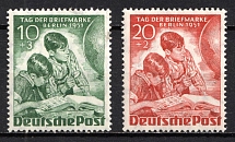 1951 West Berlin, Germany (Mi. 80 - 81, Full Set, CV $70, MNH)