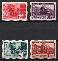 1941 The 5th Anniversary of the Central Lenin Museum, Soviet Union, USSR, Russia (Full Set, Zv. 718 - 721, CV $150)