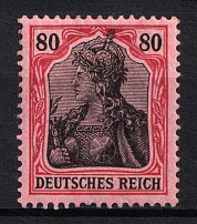 1905-13 80pf German Empire, Germany (Mi. 93 I, CV $30)