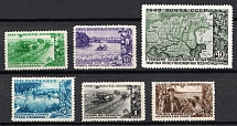 1949 The State Forest Shelter Belts in the USSR, Soviet Union, USSR, Russia (Full Set, Zv. 1355 - 1360, CV $50)