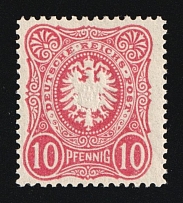 1880 10pf German Empire, Germany (Mi. 41 I b, Signed, CV $100, MNH)