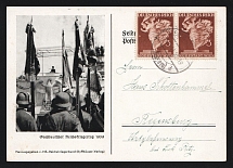 1939 'Greater German Reich Warrior Day 1939', Propaganda Postcard, Third Reich Nazi Germany