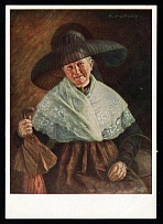 1933-1945 'Citizen's wife from Middle Franconia', Propaganda Postcard, Third Reich Nazi Germany