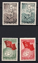 1938 Soviet Flight to the North Pole, Soviet Union, USSR, Russia (Full Set)