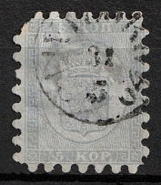 1860 5K Finland (Mi. 3 A, Used, CV $350)