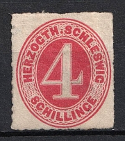 1864 4s Schlezwig, German States, Germany (Mi. 3, CV $70)