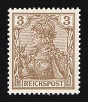 1900 3pf German Empire, Germany (Mi. 54a, MNH)