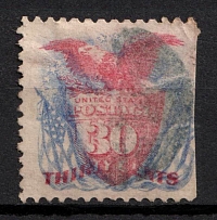 1869 30C United States (Sc. 121, Used, CV $375)