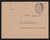 1945 (14 Dec) Germany, Cover from Nuremberg to Premenreuth