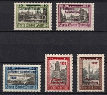 1932 Danzig Gdansk, Germany (Mi. 231 - 235, Full Set, CV $70)