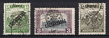 1919 New Romania, Romanian Occupation, Provisional Issue (Mi. 53, 59, 69, Canceled)