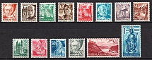 1948 Rhineland-Palatinate, French Zone of Occupation, Germany (Mi. 16 - 29, Full Set, Signed, CV $30)