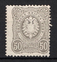 1875-79 50pf German Empire, Germany (Mi. 36 a, CV $520)