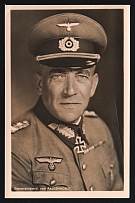 1923-1945 'Colonel General von Falkenhorst', Propaganda Postcard, Third Reich Nazi Germany