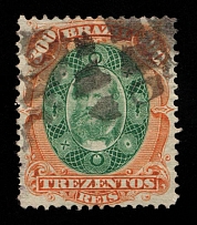 1878 300R Brazil (Mi. 37, Used, CV $40)