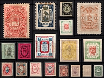 Zemstvo, Russia, Stock of Stamps (CV $300)