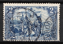 1902-04 2m German Empire, Germany (Mi. 79 A, Canceled, CV $170)