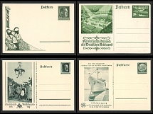 1933-1945 Third Reich Propaganda Nazi Germany Mint Postal Stationeries Collection