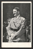 1934 'Our fuhrer', Propaganda Postcard, Third Reich Nazi Germany