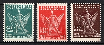 1934 Yugoslavia (Mi. 275 - 277, Full Set, CV $40, MNH)