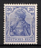 1905-13 20pf German Empire, Germany (Mi. 87 I a, CV $100, MNH)