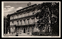 1933-1945 'Munich. Brown house', Propaganda Postcard, Third Reich Nazi Germany