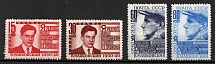 1940 The 10th Anniversary of the Mayakovsky's Death, Soviet Union, USSR, Russia (Zv. 643 - 646, Full Set, CV $80, MNH)