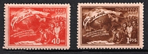 1950 2nd All-Union Peace Conference, Soviet Union, USSR, Russia (Zv. 1463 - 1465, Full Set, CV $65, MNH)