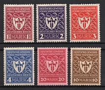 1922 Weimar Republic, Germany (Mi. 199 - 204, Full Set, CV $30, MNH)