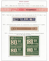 German Empire Revenues Collection, Cigarettes Taxes