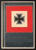 1923-1945 'Commander-in-chief of the Fjeercs. The Soldier Must Faithfully Fulfil His Orders on Every Plat Assigned to Him', Propaganda Postcard, Third Reich Nazi Germany