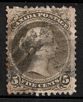 1879 6C Canada (Mi. 24 A, Used, CV $40)