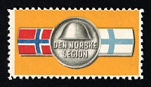 Norway, Fundraising Label to support the Norwegian Legion (MNH)