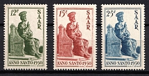 1950 Saar, Germany (Mi. 293 - 295, Full Set, CV $30)