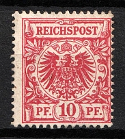 1889-1900 10pf German Empire, Germany (Mi. 47 da, CV $30)