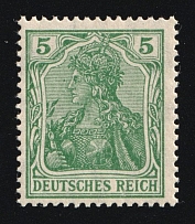 1905-13 5pf German Empire, Germany (Mi. 85 I b, CV $230, MNH)