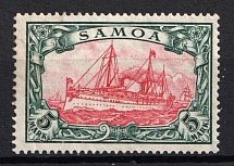 1919 5m Samoa, German Colonies, Kaiser’s Yacht, Germany (Mi. 23 II A, Signed, CV $260, MNH)