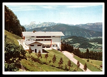 1933-1945 'Country house of the Reich Chancellor in Berchtesgaden (Oberfalzberg)', Propaganda Postcard, Third Reich Nazi Germany