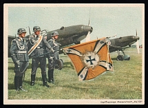 1923-1945 'Messerschmitt 'Me 109' Fighter Aircraft', Propaganda Postcard, Third Reich Nazi Germany