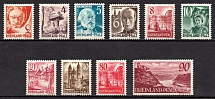 1948-49 Rhineland-Palatinate, French Zone of Occupation, Germany (Mi. 32 - 41, Full Set, CV $200, MNH)