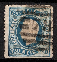 1867 120R Portugal (Mi. 32, Used, CV $140)