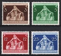 1936 Third Reich, Germany (Mi. 617 - 620, Full Set, CV $30, MNH)