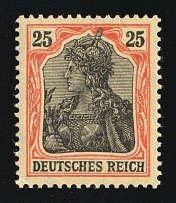 1905-13 25pf German Empire, Germany (Mi. 88 I, CV $250, MNH)