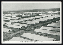 1936 'Latest Aerial Photograph of the SA Tent Camp.', Propaganda Postcard, Third Reich Nazi Germany